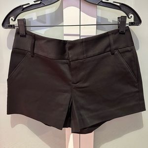 Alice + Olivia Black Shorts